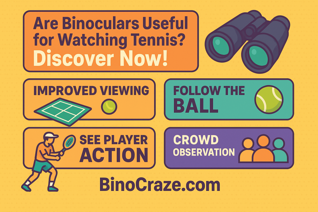 Are Binoculars Useful for Watching Tennis? Discover Now!