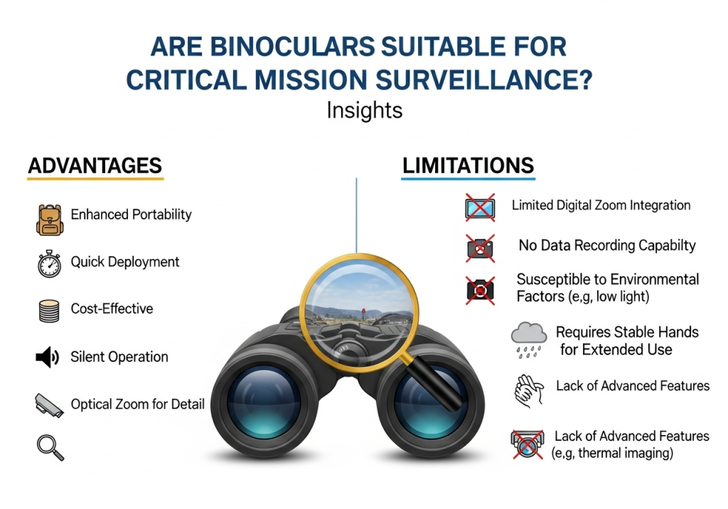 Are Binoculars Suitable for Critical Mission Surveillance? Insights