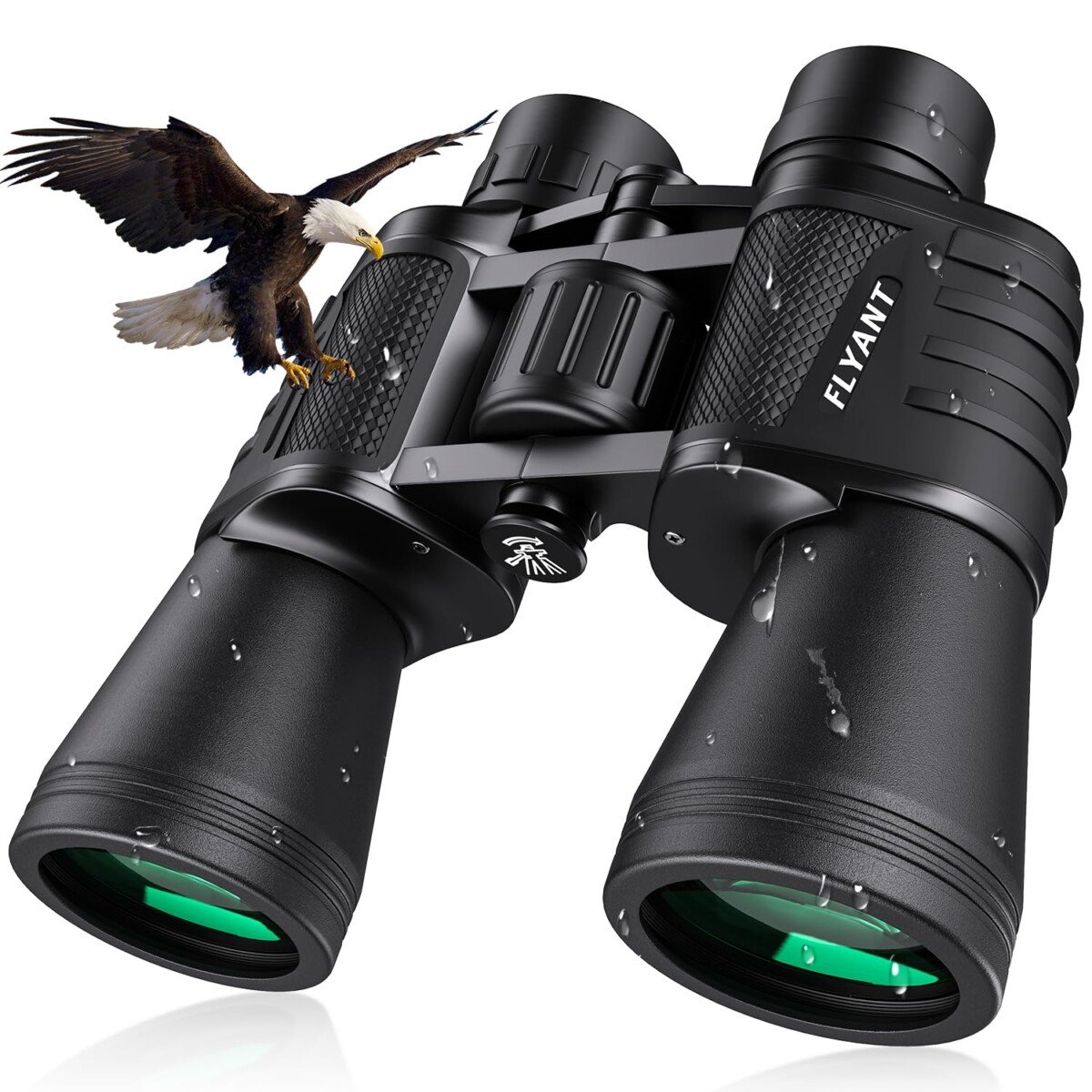 20x50 High Powered Binoculars for Adults, Waterproof Compact Binoculars with Low