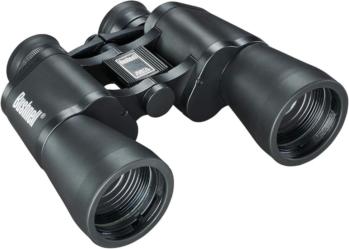 Bushnell Falcon 10x50 Wide Angle Binoculars (Black) - Durable and Clea