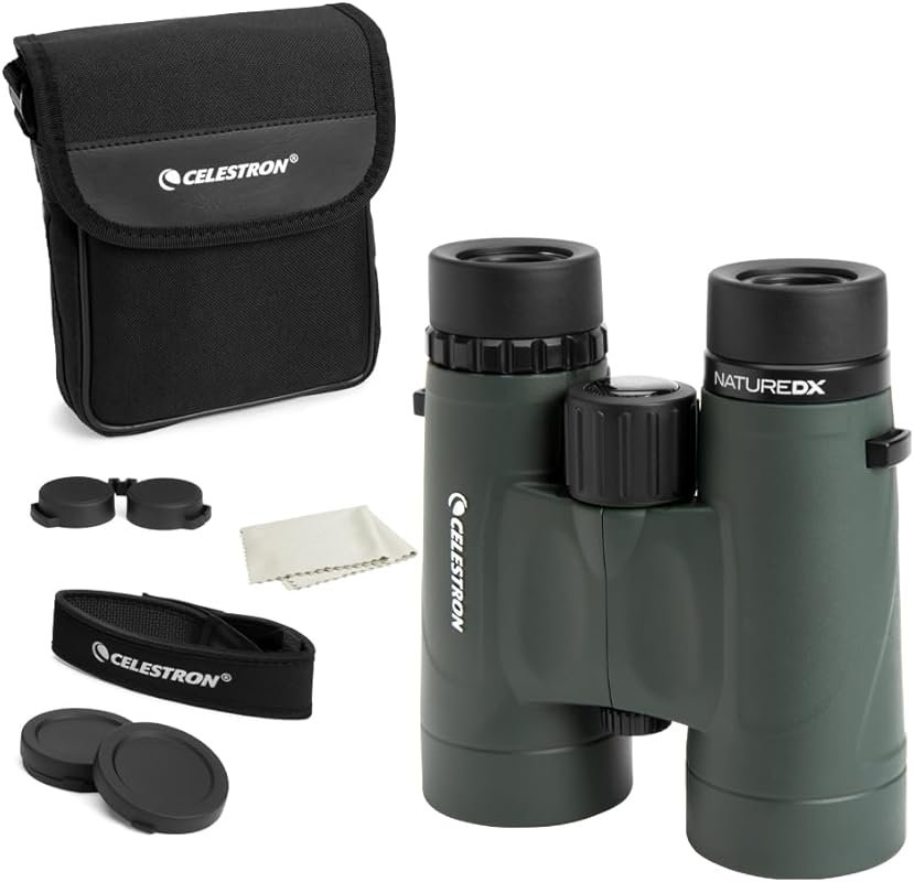 Celestron Nature DX 8x42 Outdoor Birding Binoculars, Fully Multi-Coate