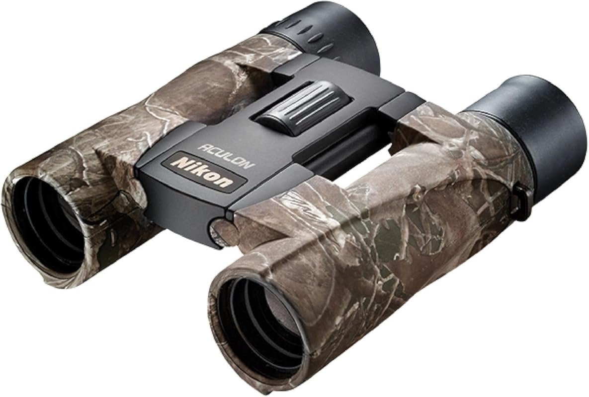 Nikon ACULON A30 10x25 Compact Binoculars: Lightweight, Multilayer-Coa