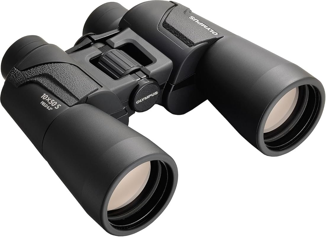Olympus 10x50 S Binoculars: Ideal for Nature Observation, Wildlife, Bi