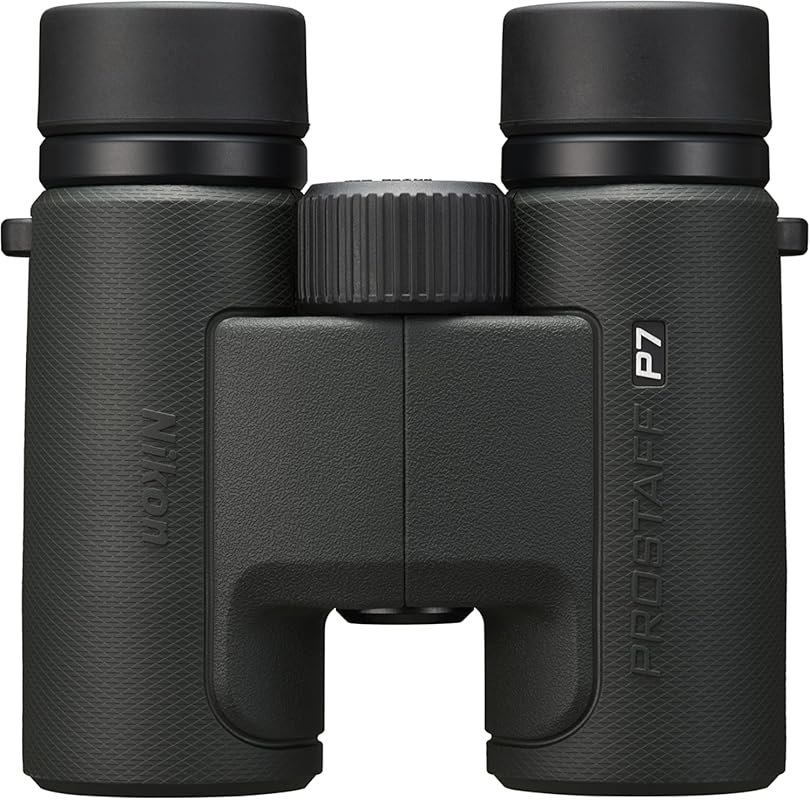 Nikon PROSTAFF P7 10x30 Compact Binoculars: Waterproof, Fogproof, Oil/