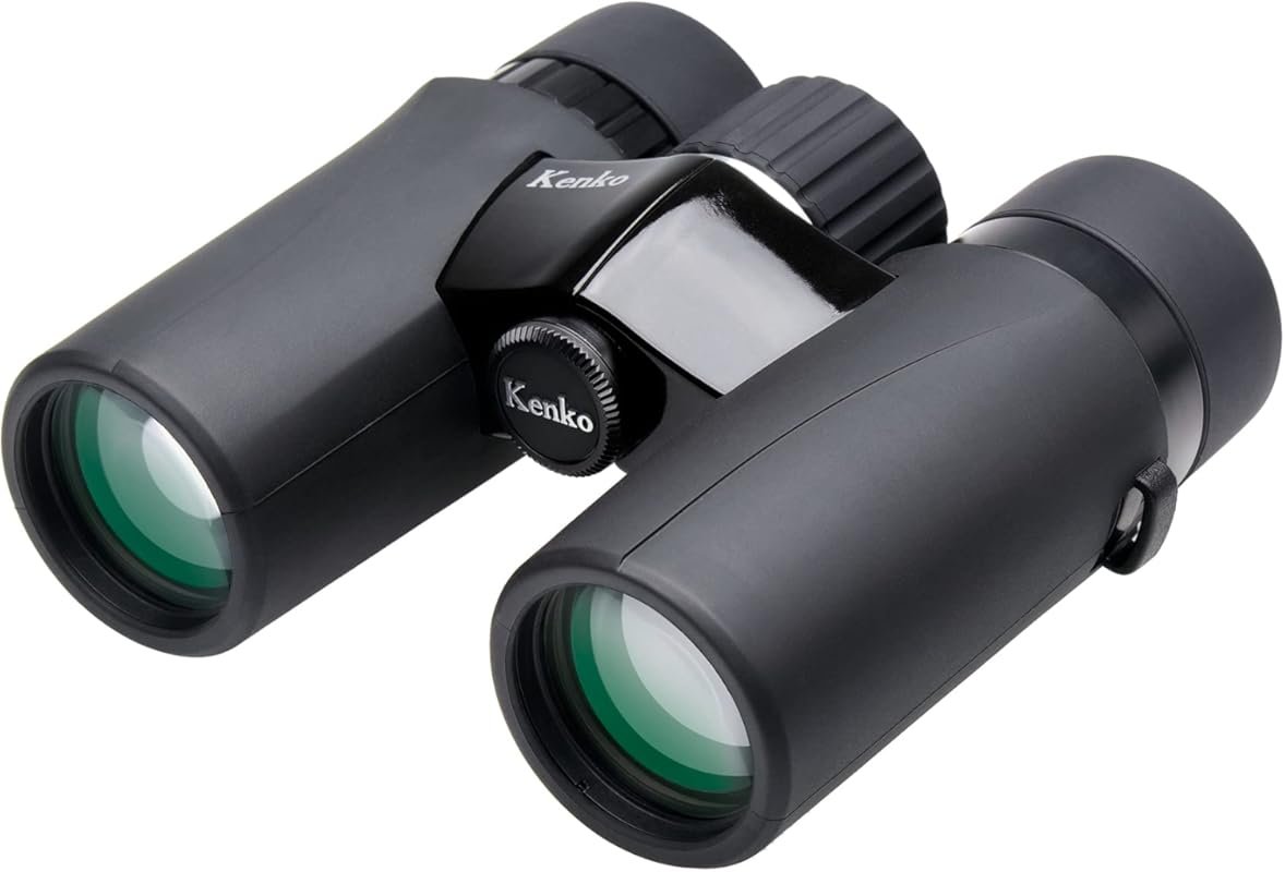 Kenko Ultraview EX 8x32 Compact Waterproof Roof Prism Binoculars for O