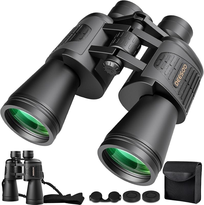 20x52 High-Powered Binoculars for Adults: HD Large View with Low Light