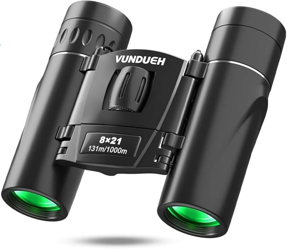 Mini Compact Binoculars: Waterproof, High Powered, Easy Focus for Adul