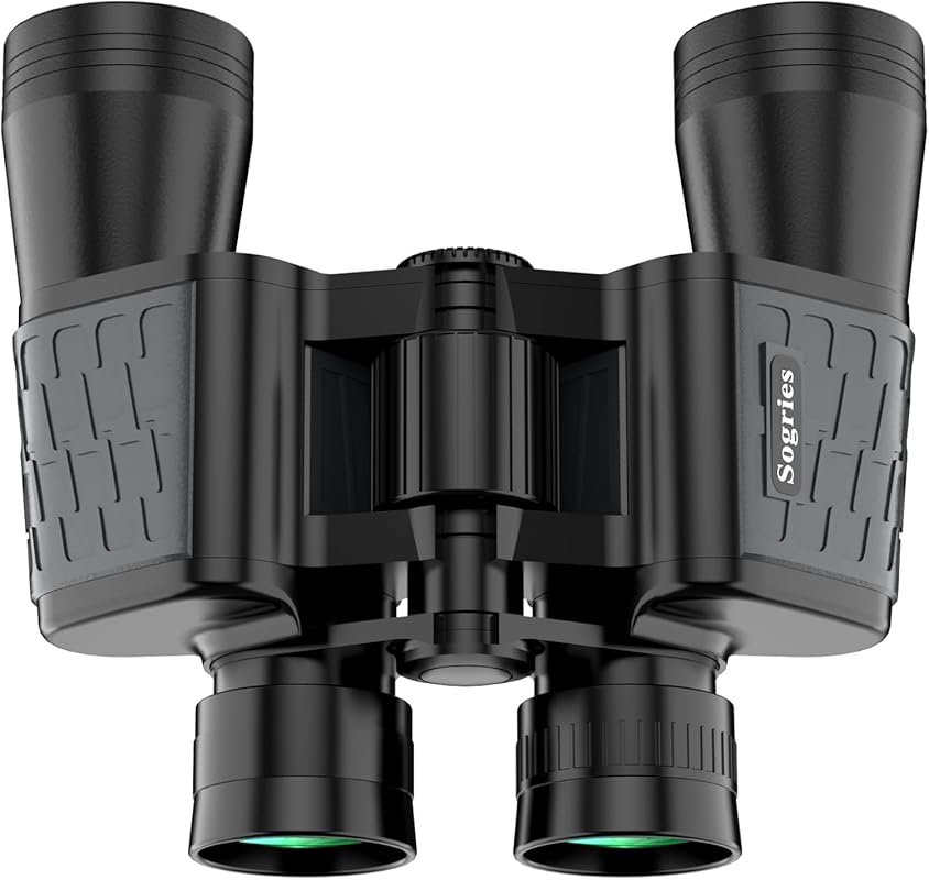 10x50 HD Compact Binoculars for Adults: Waterproof, Low Light Vision, 