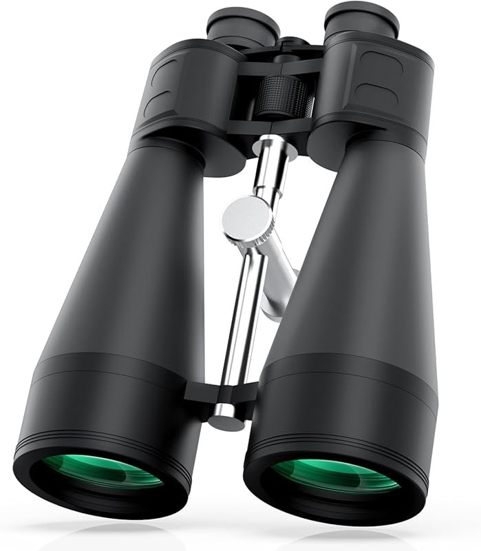 Aurosports 20x80 High Powered Binoculars – 80mm Aperture, Clear Low Li