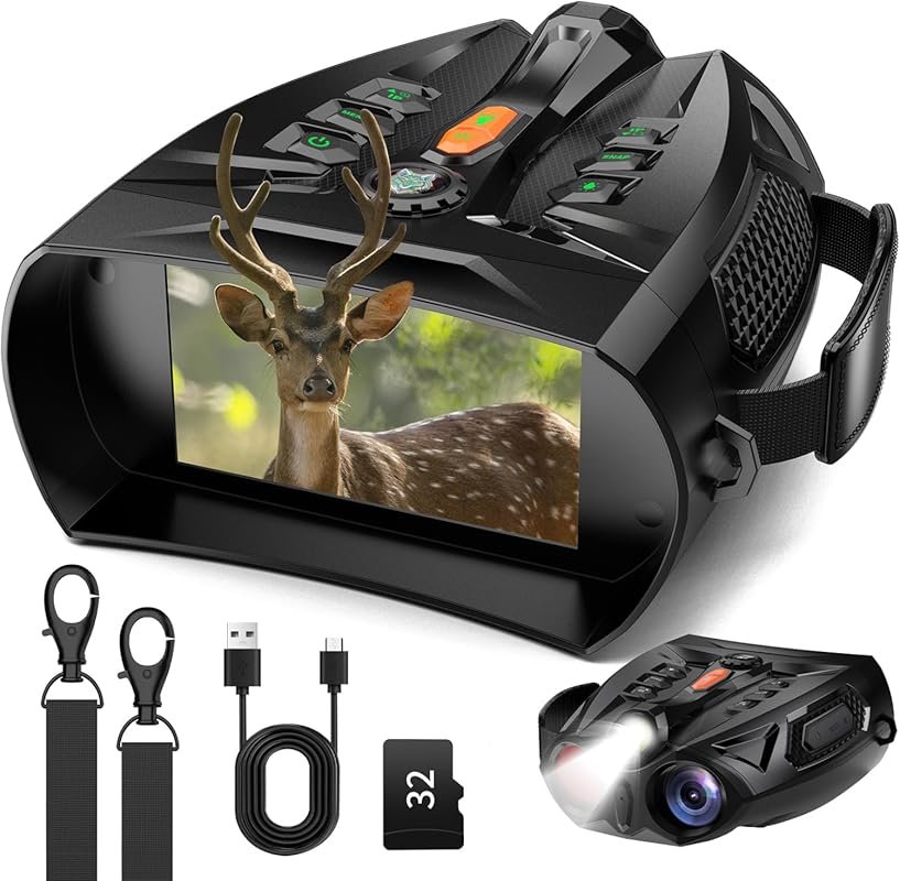 48MP 4K Night Vision Goggles with 4