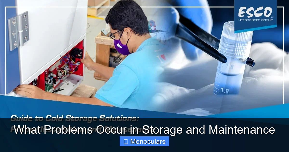 What Problems Occur in Storage and Maintenance