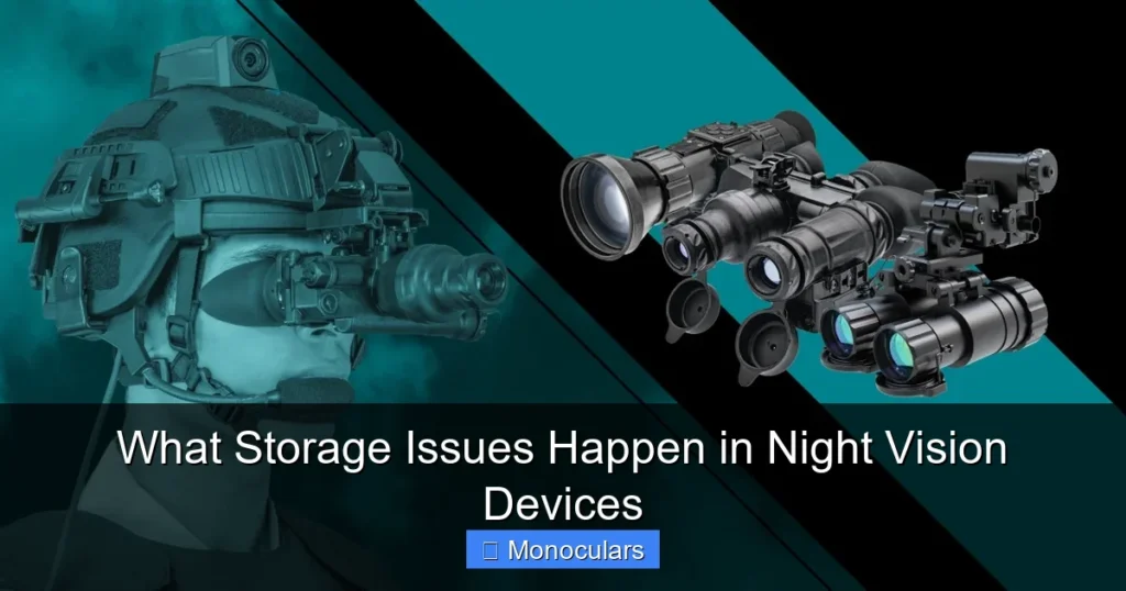 What Storage Issues Happen in Night Vision Devices
