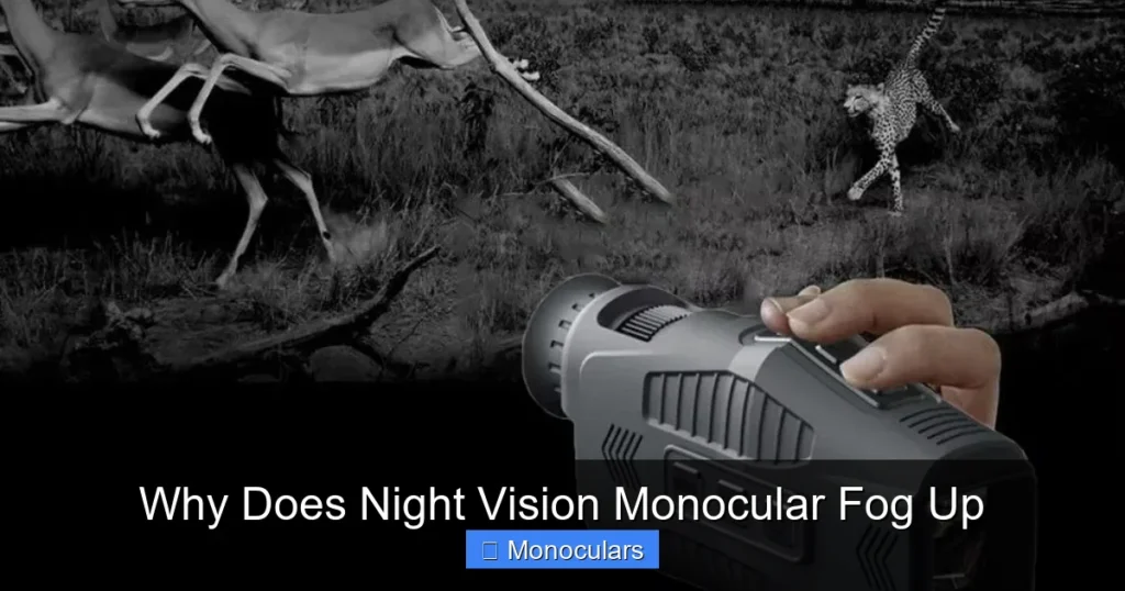 Why Does Night Vision Monocular Fog Up