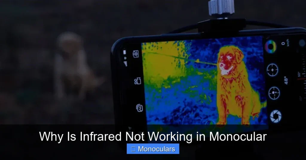 Why Is Infrared Not Working in Monocular