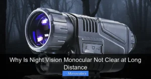 Why Is Night Vision Monocular Not Clear at Long Distance